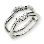 Picture of 14k White Gold A Diamond guard