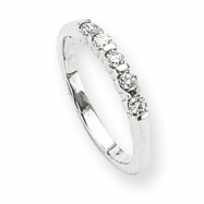 Picture of 14k White Gold A Diamond anniversary band