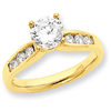 Picture of 14k AA Diamond engagement ring