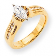 Picture of 14k A Diamond engagement ring
