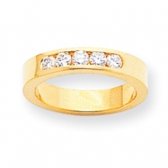 Picture of 14k A Diamond channel band