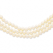 Picture of 14k 6-6.5mm 3 Strand Cultured Pearl Necklace