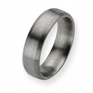 Picture of Titanium Brushed Top Bevel Wedding Band ring