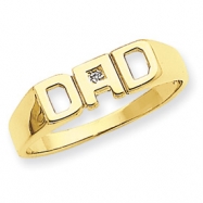 Picture of 14k A Diamond men's ring