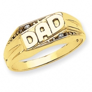 Picture of 14k A Diamond men's ring