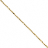 Picture of 14k 1.2mm Solid D/C Machine-Made with Lobster Rope Chain