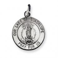 Picture of Sterling Silver Our Lady of Guadalpue Medal