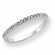 Picture of 10k White Gold .20ct Diamond Band ring