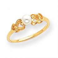 Picture of 14k 4mm Pearl Ring