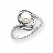 Picture of 14k White Gold 5.5mm Pearl Ring