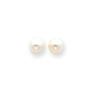 Picture of 14k 7-7.5mm Cultured Pearl Stud Earrings