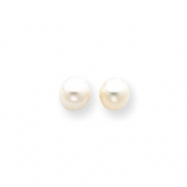 Picture of 14k 7-7.5mm Cultured Pearl Stud Earrings