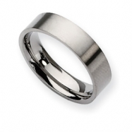 Picture of Titanium Brushed Flat 6mm Wedding Band ring