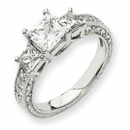 Picture of 14k White Gold AA Diamond engagement ring