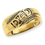 Picture of 14k A Diamond men's ring
