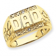 Picture of 14k A Diamond men's ring