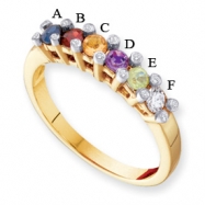Picture of 14KY Family Jewelry Diamond Semi-Set Ring