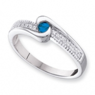 Picture of 14KW Family Jewelry Diamond Semi-Set Ring