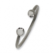 Picture of Stainless Steel Polished Cuff Bangle