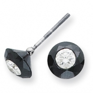 Picture of 2.00ct. White Night Diamond Stud Earrings AA Quality