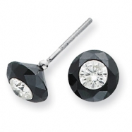 Picture of 2.50ct. White Night Diamond Stud Earrings AA Quality