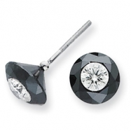 Picture of 3.50ct. White Night Diamond Stud Earrings AA Quality