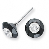 Picture of 4.00ct. White Night Diamond Stud Earrings AA Quality