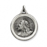 Picture of Sterling Silver Jesus Medal