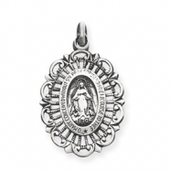 Picture of Sterling Silver Antiqued Miraculous Medal