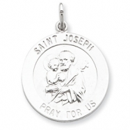 Picture of Sterling Silver Saint Joseph Medal