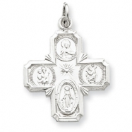 Picture of Sterling Silver 4-way Medal