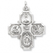 Picture of Sterling Silver 4-way Medal