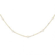 Picture of 14KY  Cultured Pearl Necklace chain
