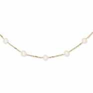 Picture of 14K Cultured Pearl Necklace chain