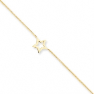 Picture of 14K Adjustable Star Anklet