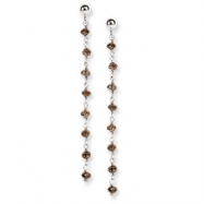 Picture of Chocolate Diamond Briolette Earrings