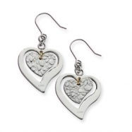 Picture of Stainless Steel Heart Dangle Earrings