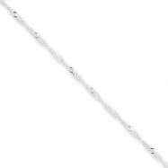 Picture of Sterling Silver 1.40mm Singapore Chain