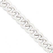 Picture of Sterling Silver Hollow Curb Chain bracelet