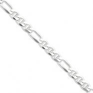 Picture of Sterling Silver Figaro Anchor Chain anklet