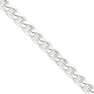 Picture of Sterling Silver 10.5mm Anchor Chain bracelet