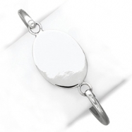 Picture of Sterling Silver Fancy Slip-on Bangle Bracelet