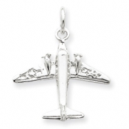 Picture of Sterling Silver Jet Charm