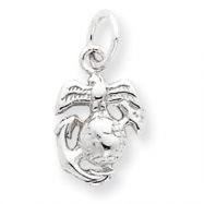 Picture of Sterling Silver Marine Corps Emblem Charm
