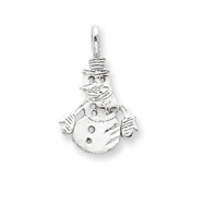 Picture of Sterling Silver Snowman Charm