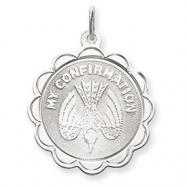 Picture of Sterling Silver My Confirmation Disc Charm