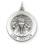 Picture of Sterling Silver Confirmation Medal Charm