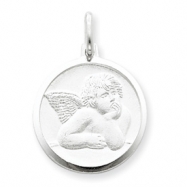 Picture of Sterling Silver Satin Angel Charm
