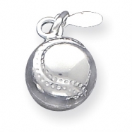 Picture of Sterling Silver Baseball Charm