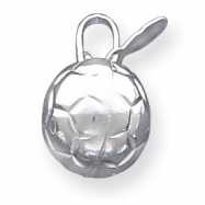 Picture of Sterling Silver Soccerball Charm